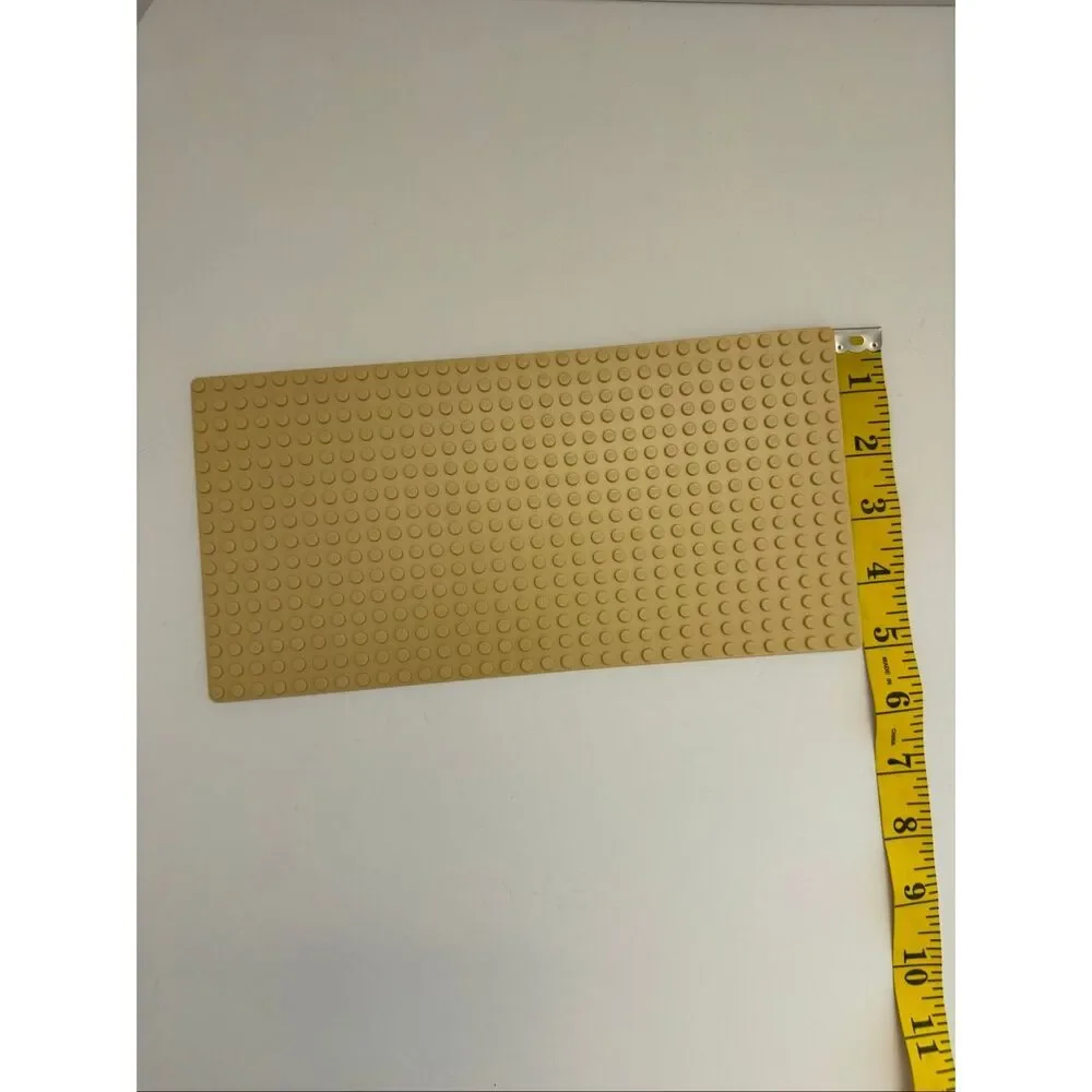 LEGO 16 x 32 Stud Tan Beige Baseplates Lot of 5 Base Plates